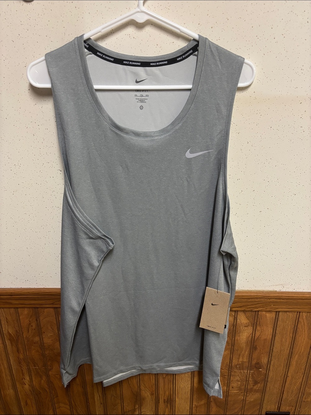 Nike - NWT Gray Men’s Running Tank Top (size XXL)